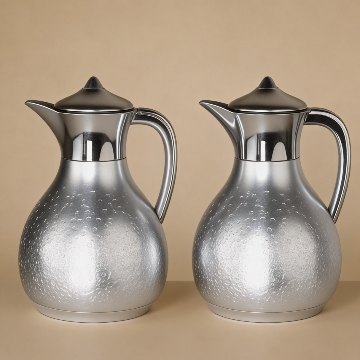Nourhan - Vacuum Flask/Thermos - Silver