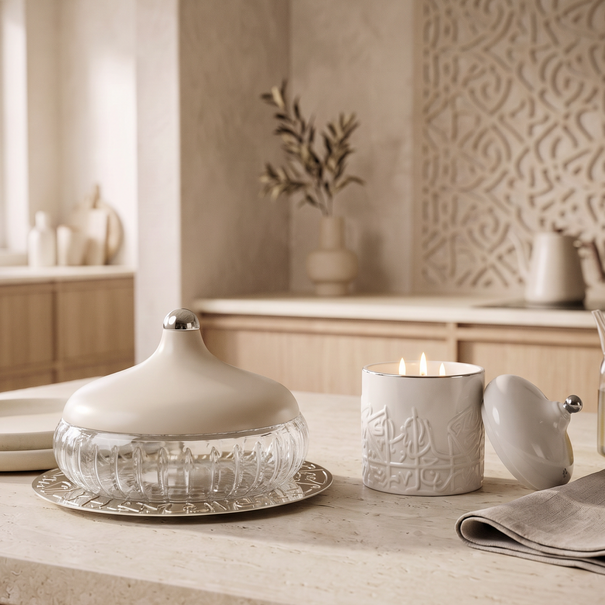 Bundle- Unwind Ritual Bundle - Beige & Silver