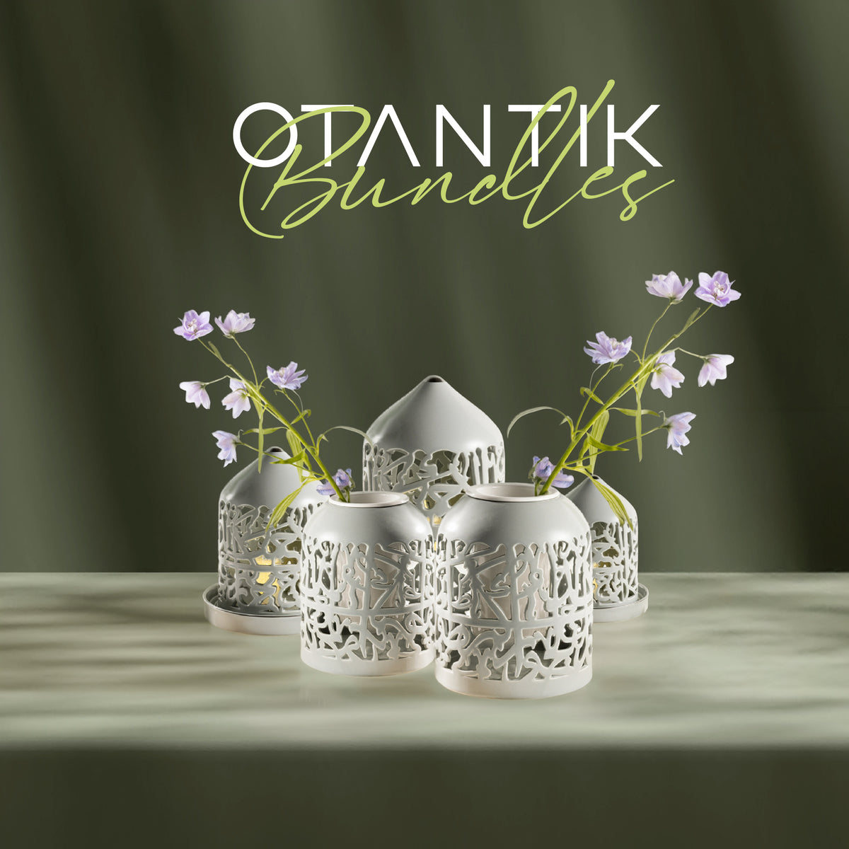 Bundle- Harmony Glow Bundle | Mint Green & Silver