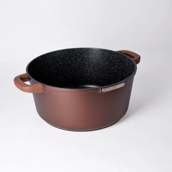 Julia Elite Mocha 8-Piece Nonstick Cookware Set – Mocha