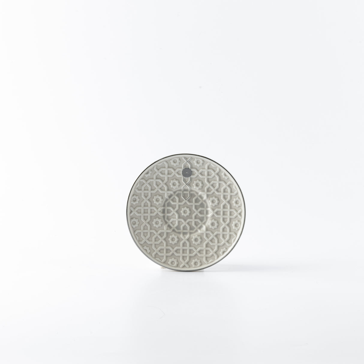 Luxury Rosette Coffee Duo (Set of 2)- Beige & Silver