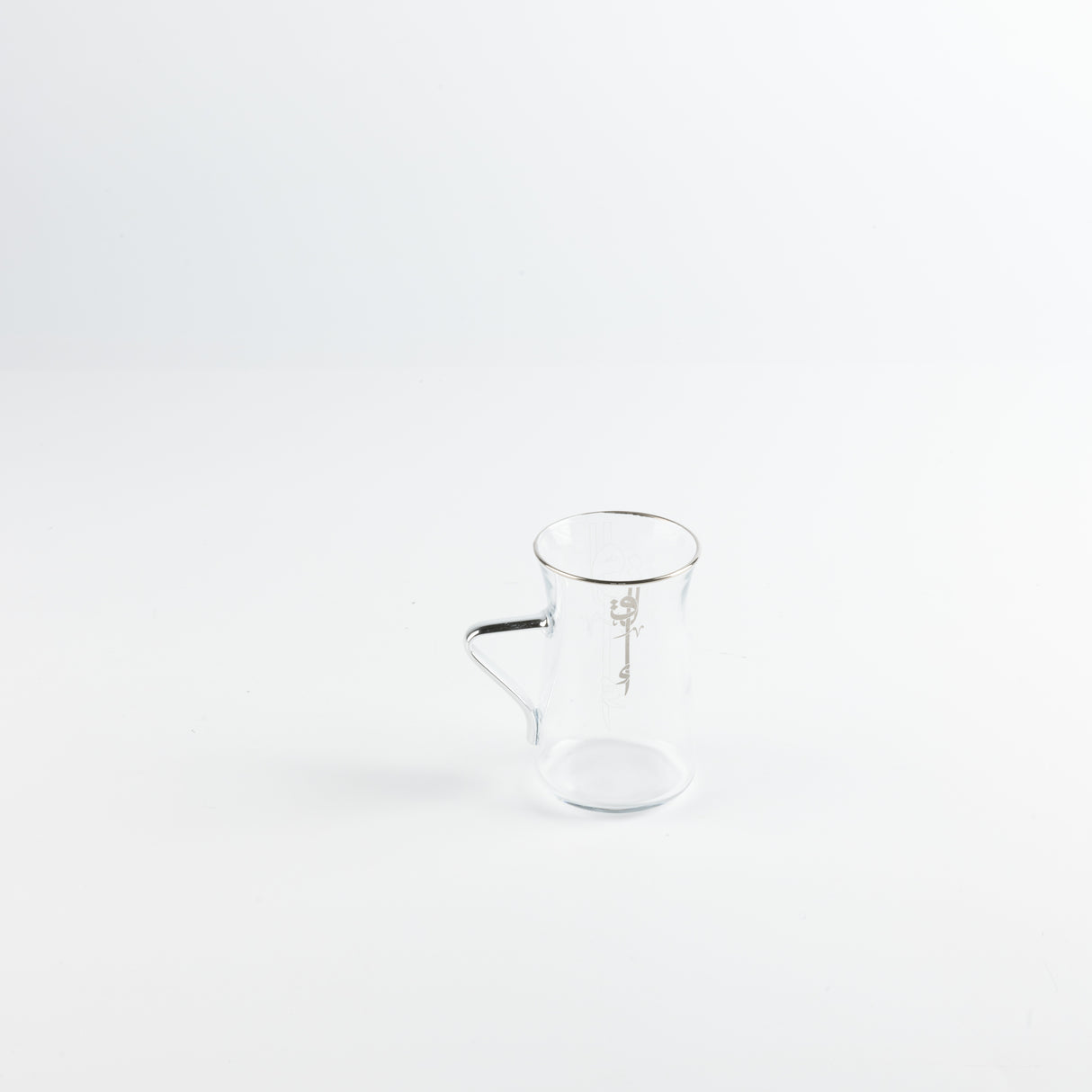 Liqa'a - Tea Set (19-Pc) - Pearl White & Silver