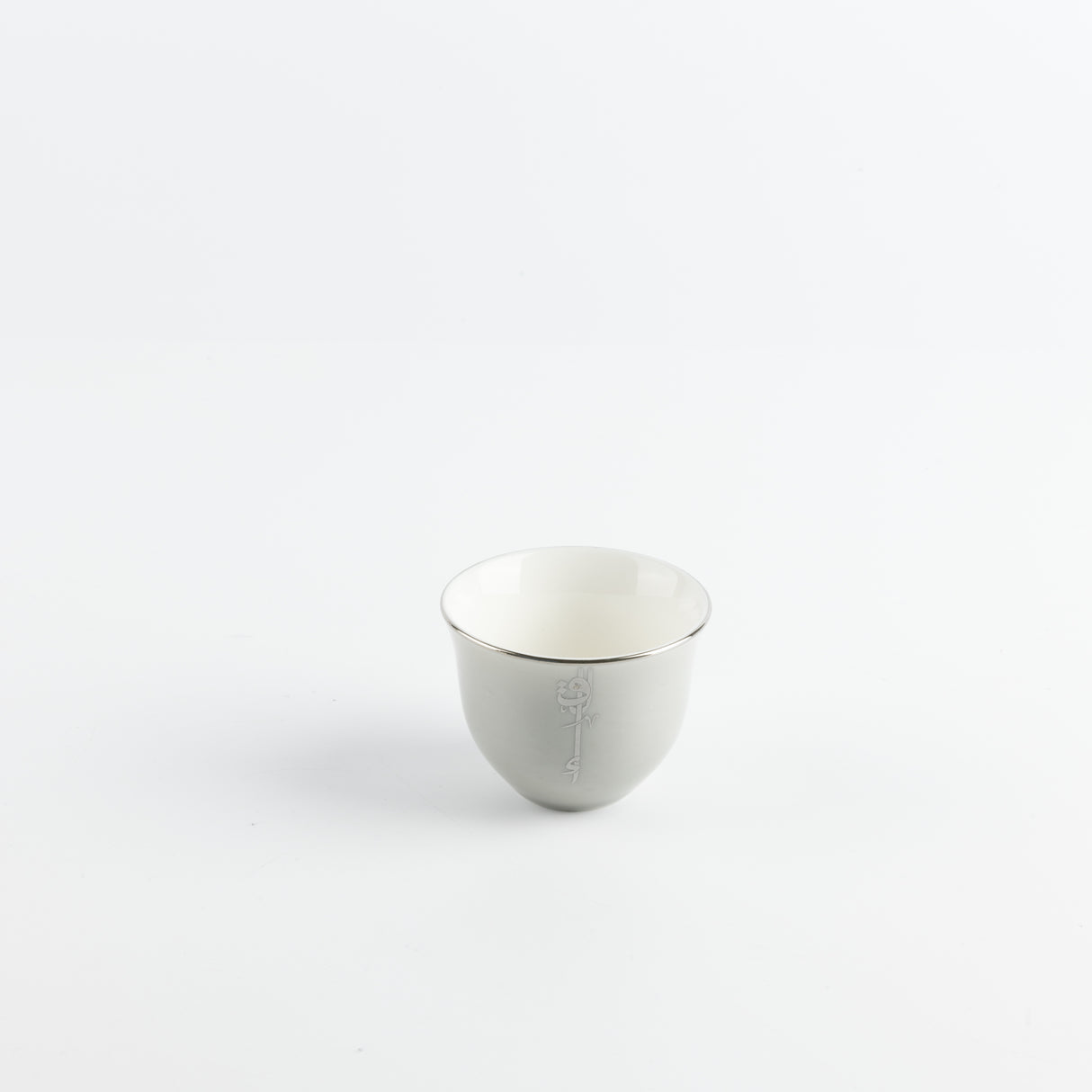 Liqa'a - Tea Set (19-Pc) - Grey & Silver