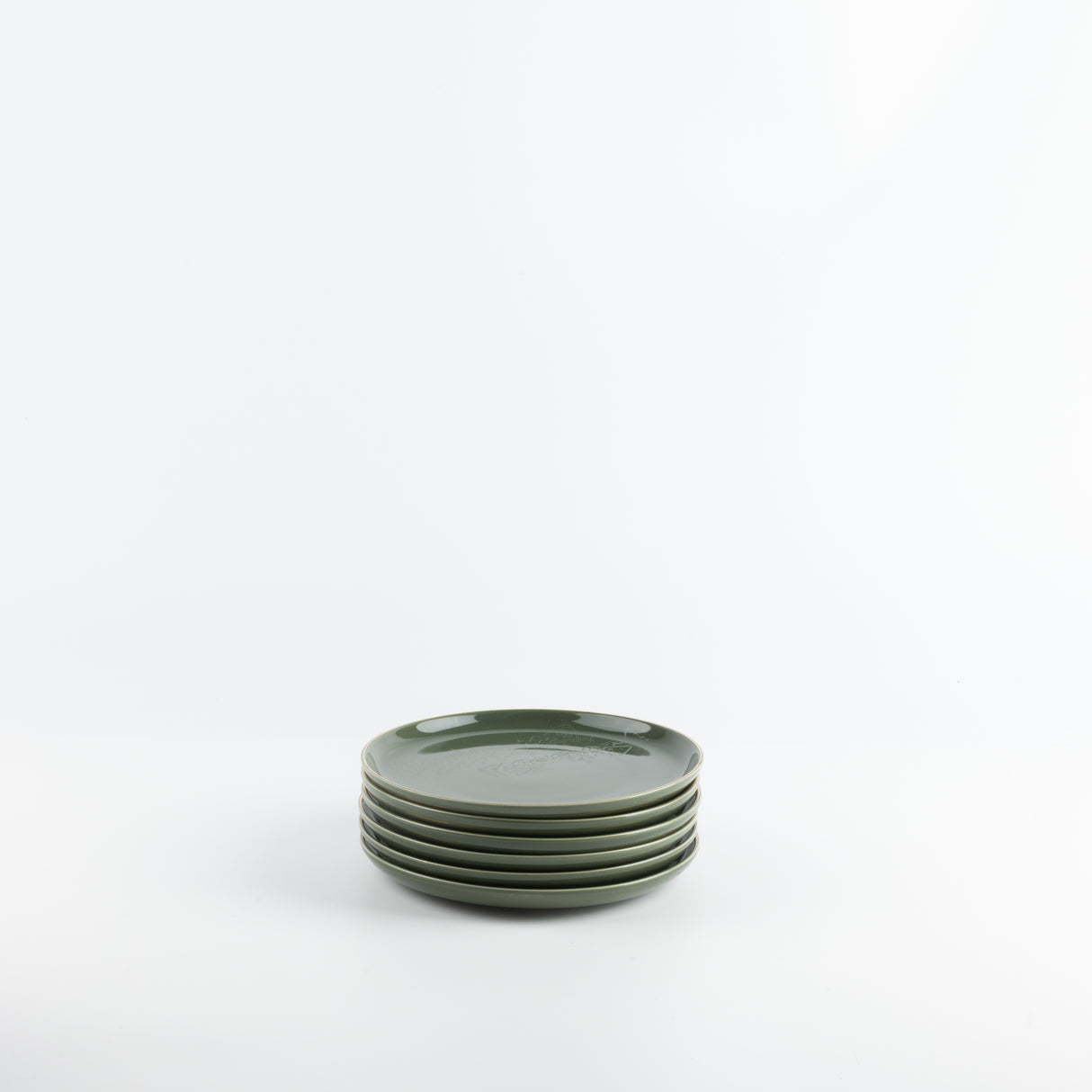 Liqa'a - Cake Set (9-Pc) - Olive Green  & Gold