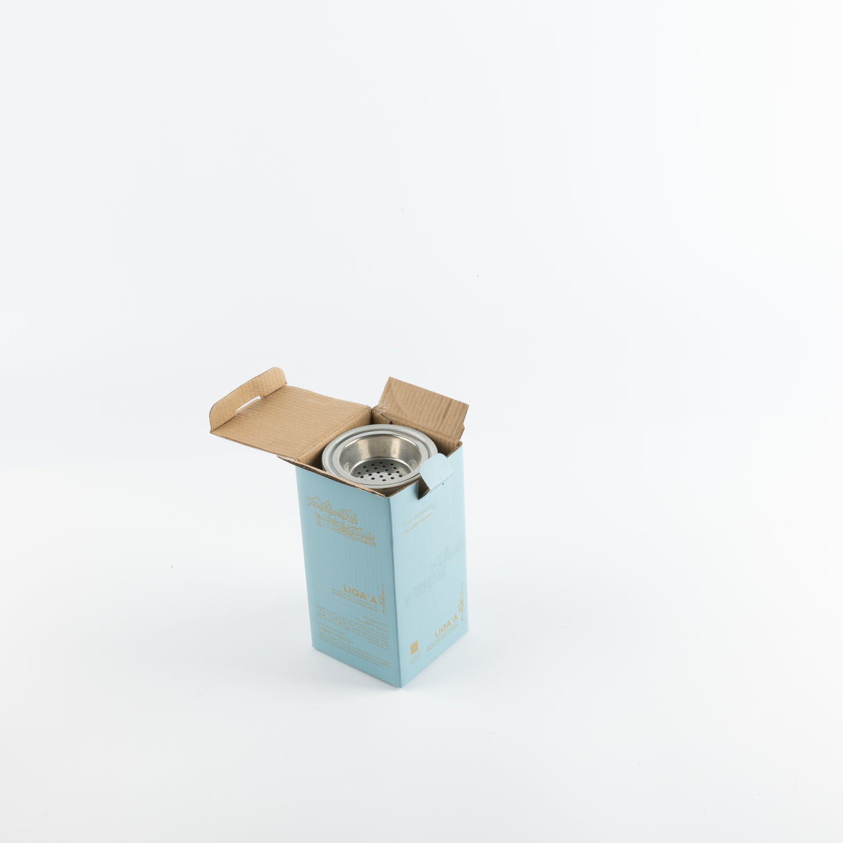 Liqa'a - Incense Burner - Grey & Silver