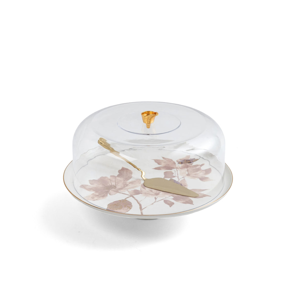 Marisella - Cake Set (9-Pc) - Pink & Gold