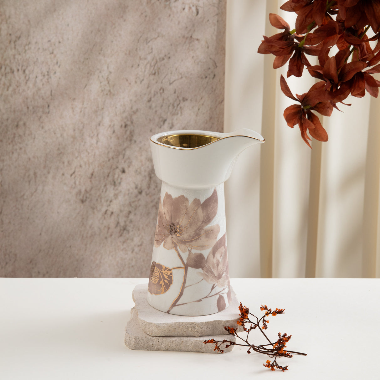 Marisella - Incense Burner - Pink & Gold