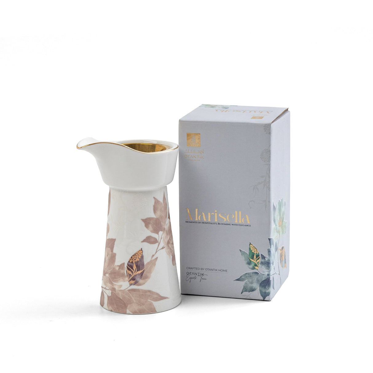 Marisella - Incense Burner - Pink & Gold