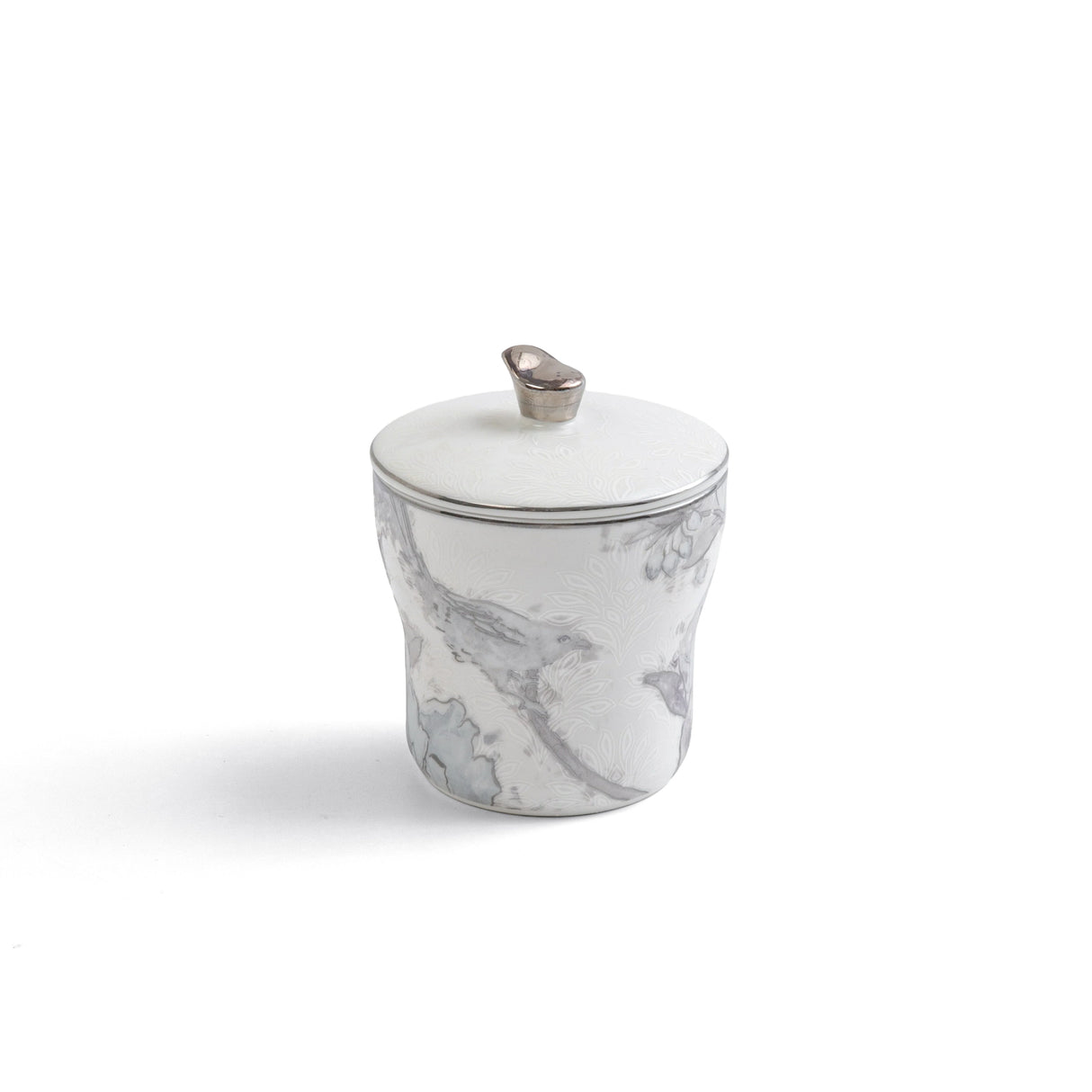 Khuzama - Tea Set (13-Pc) - Grey & Silver