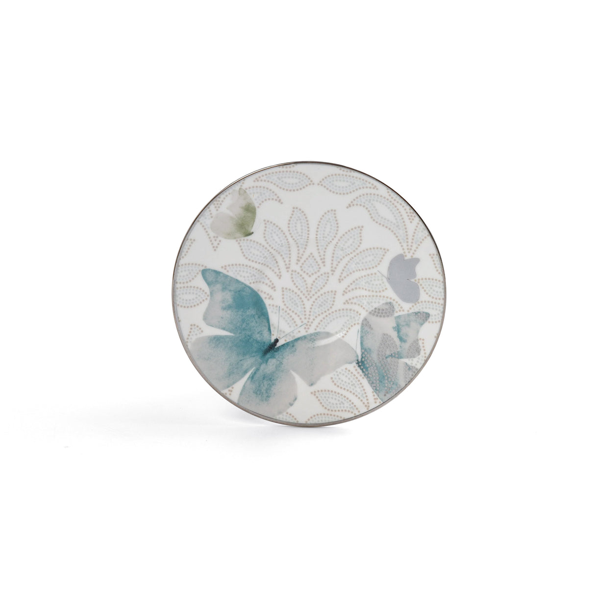 Veloura - Tea Set (13-Pc) - Blue & Silver