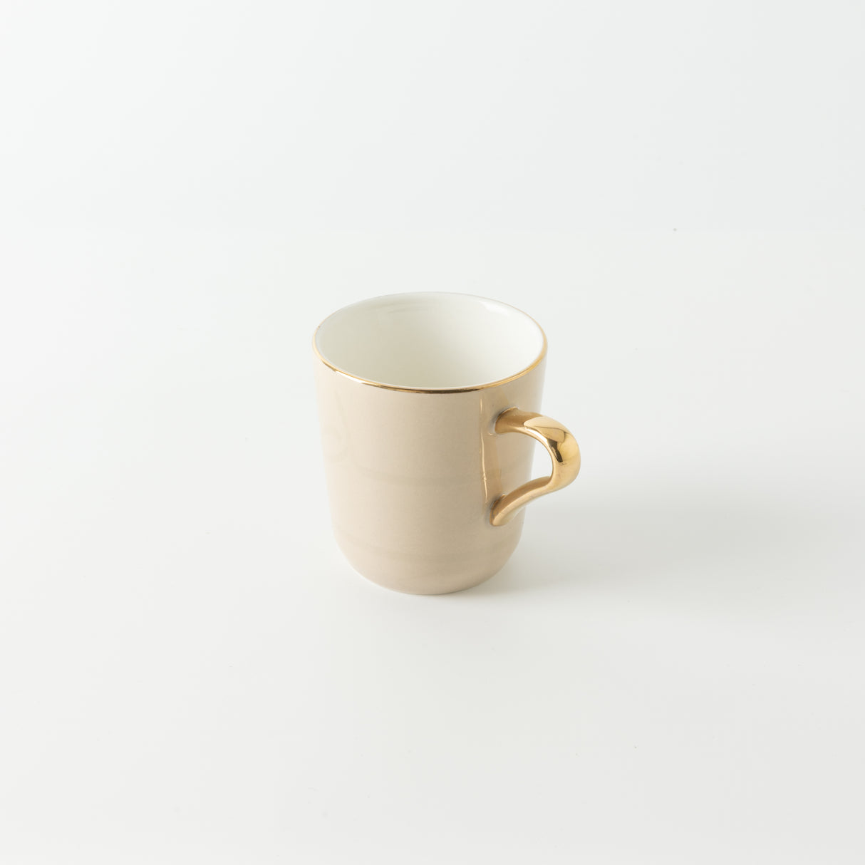 Mirral - Espresso/Turkish Coffee Set (12-Pc) - Beige & Gold