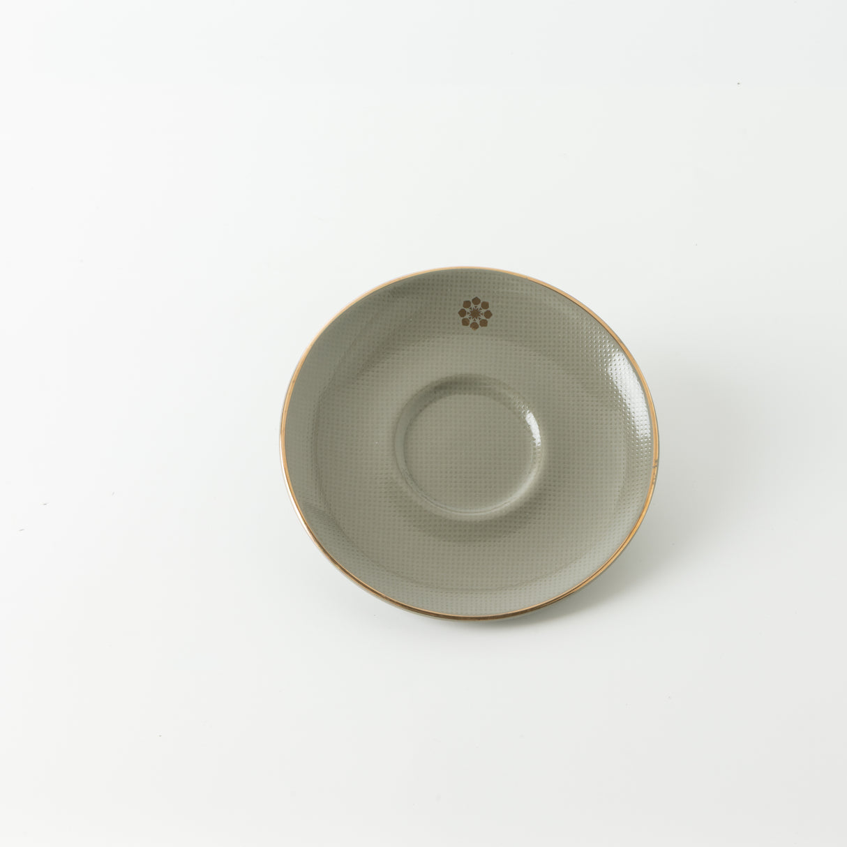 Mirral - Espresso/Turkish Coffee Set (12-Pc) - Grey & Gold