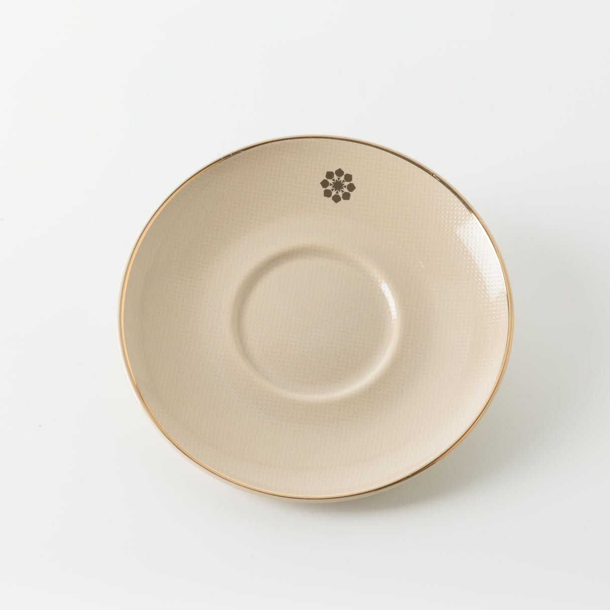 Mirral - Cappuccino Set (12-Pc) - Beige & Gold