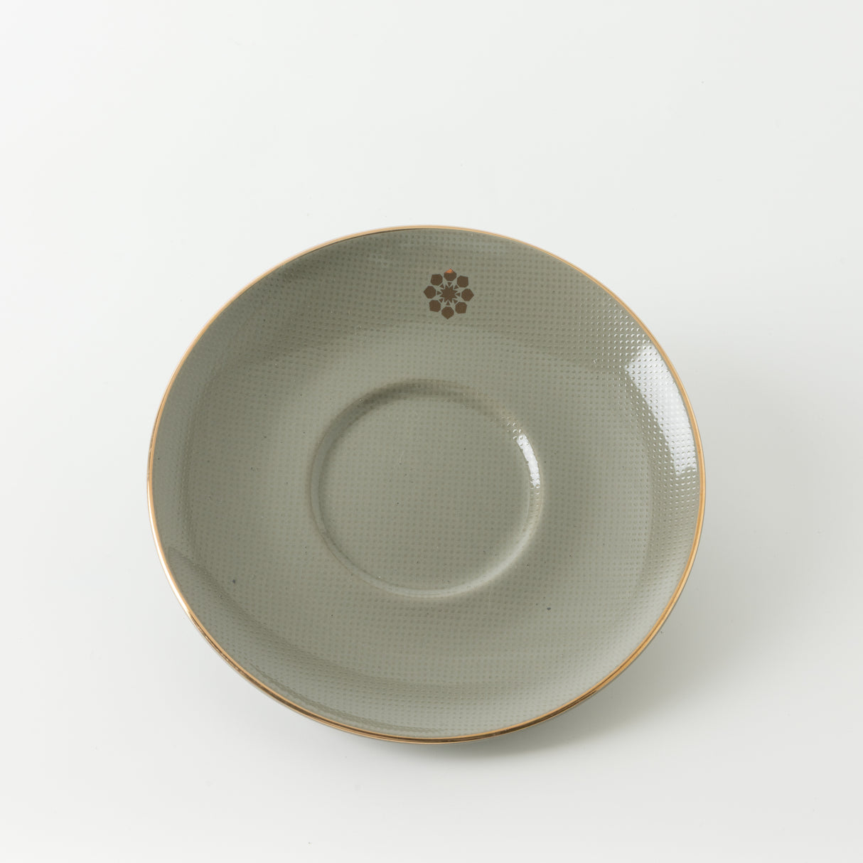 Mirral - Cappuccino Set (12-Pc) - Grey & Gold