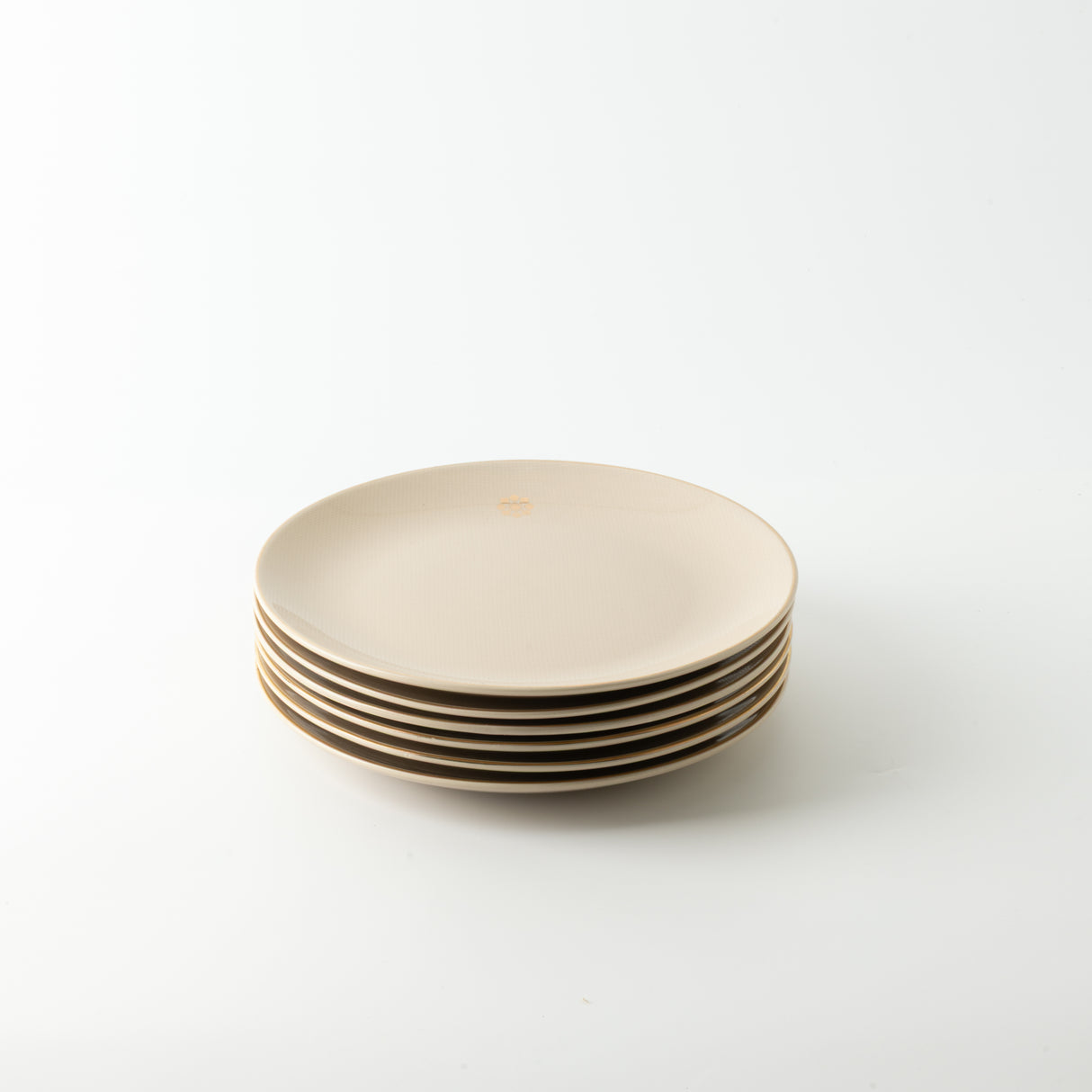 Mirral - Cake Set (9-Pc) - Beige & Gold