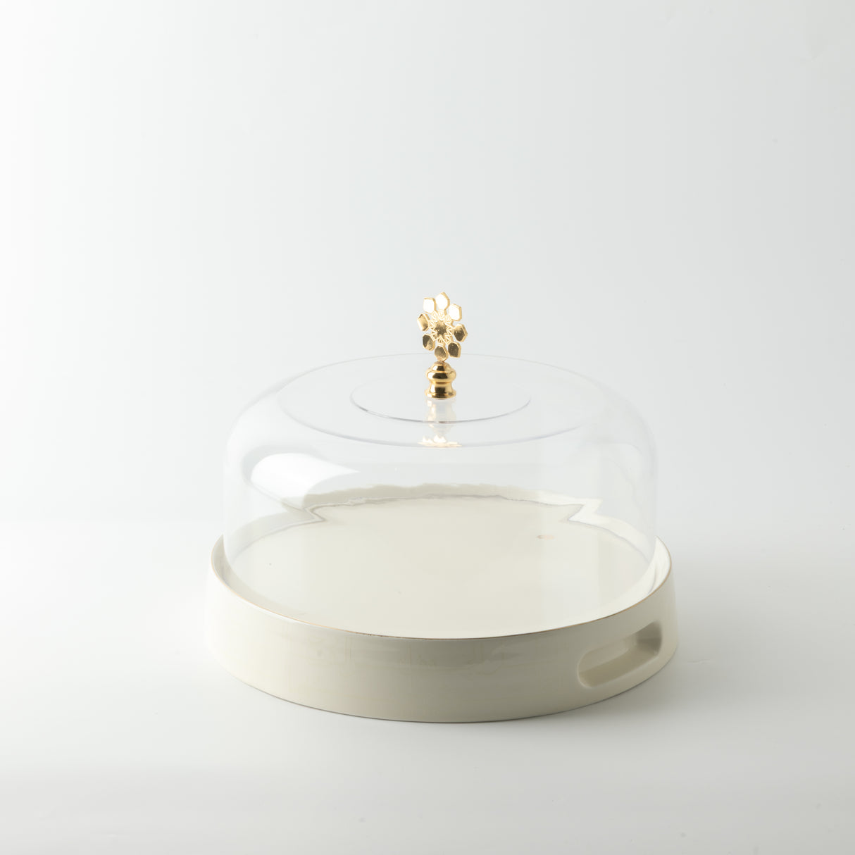 Mirral - Cake Set (9-Pc) - White & Gold