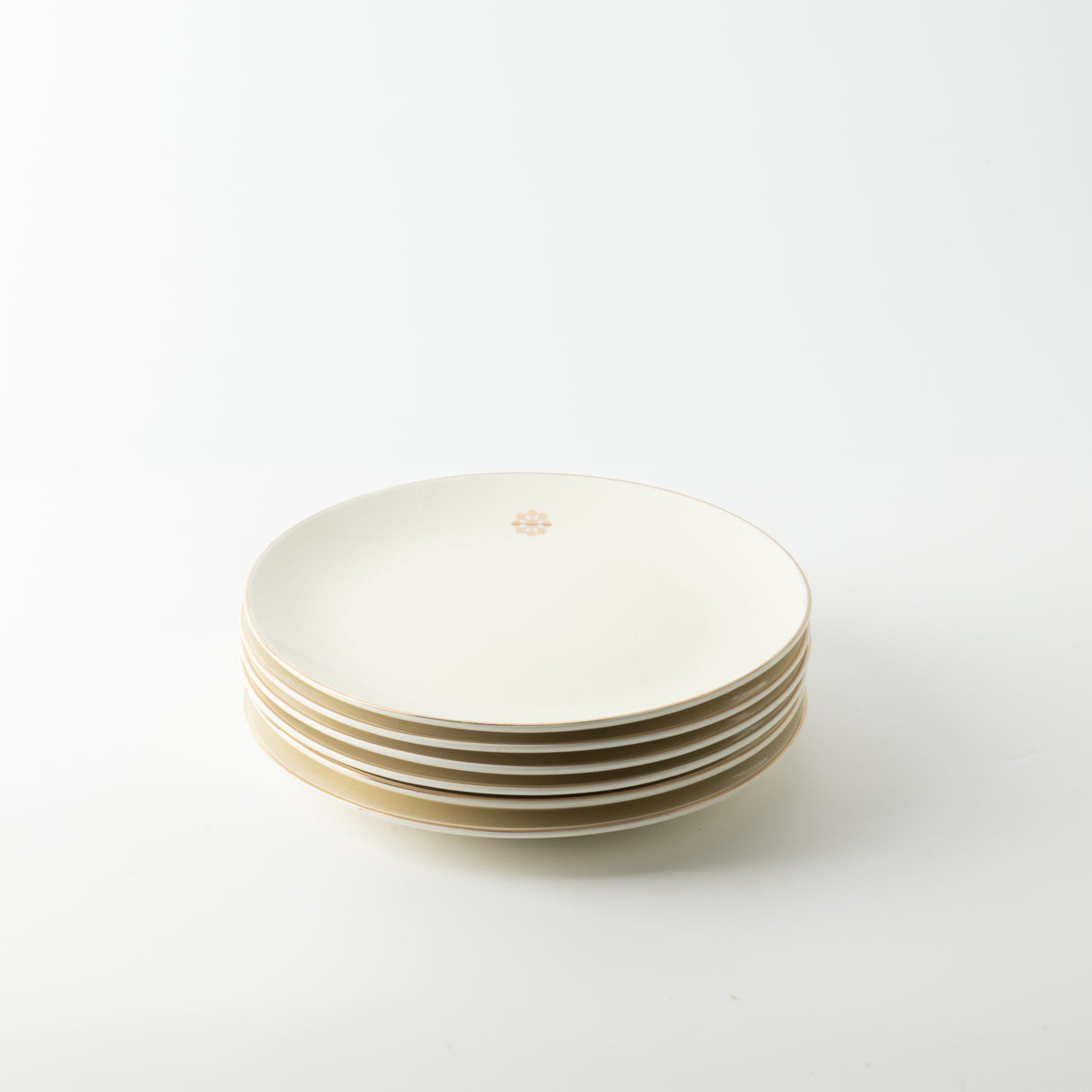 Mirral - Cake Set (9-Pc) - White & Gold