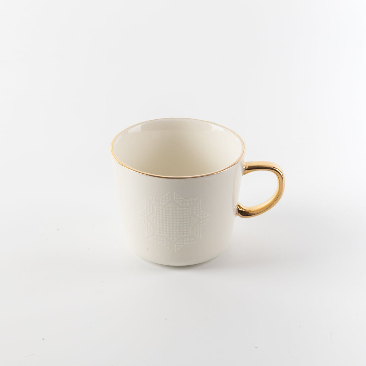 Octara - Cappuccino Set (12-Pc) - Grey & Gold
