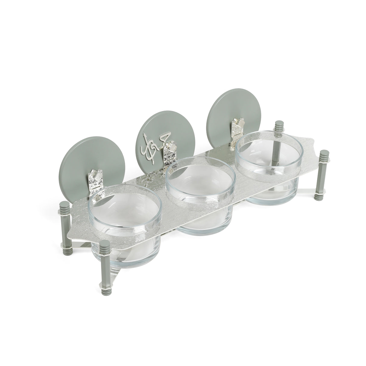 The Elegant Hosting Pair – Mint Green & Silver