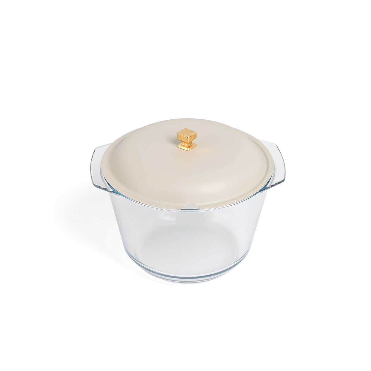 Jiwar - Deluxe Gold Engraved Soup Buffet - Beige & Gold