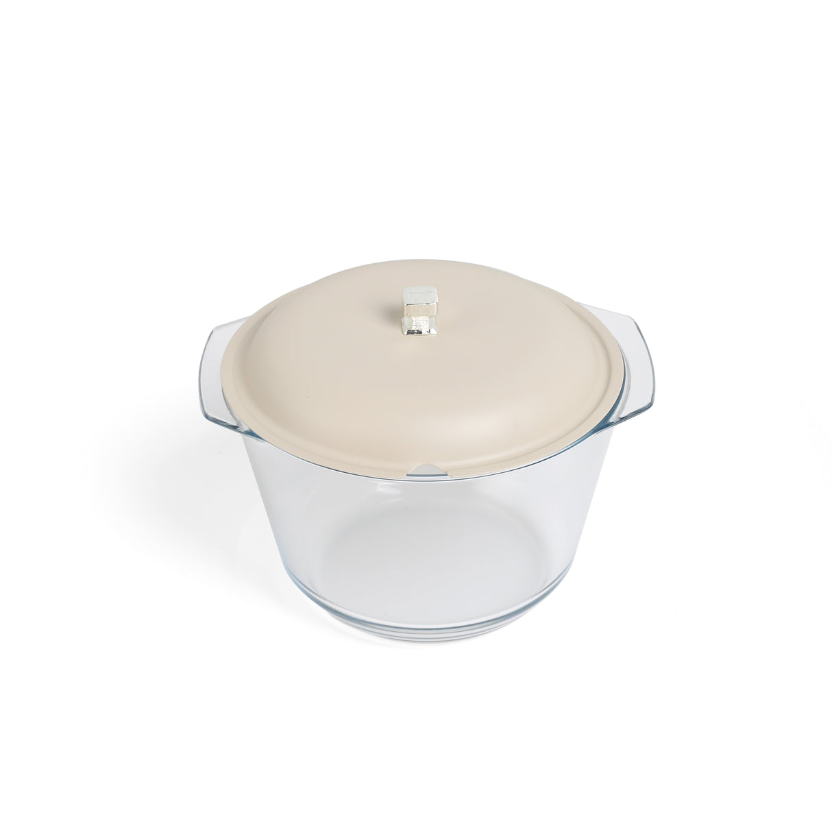 Jiwar - Deluxe Gold Engraved Soup Buffet - Beige & Silver