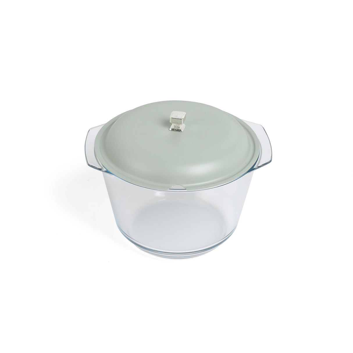 Jiwar - Deluxe Gold Engraved Soup Buffet - Mint Green & Silver