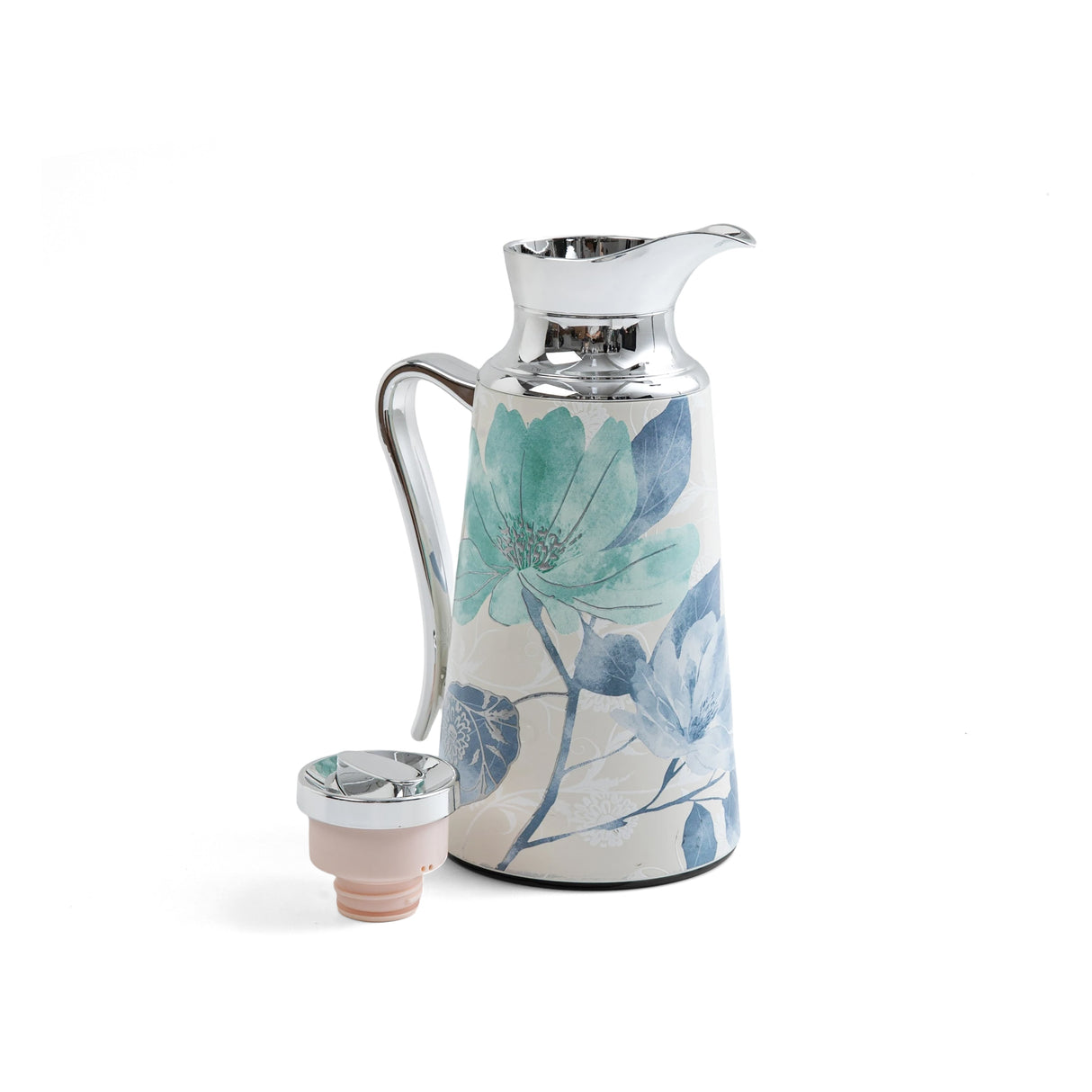 Marisella - Vacuum Flask / Thermos - Blue & Silver