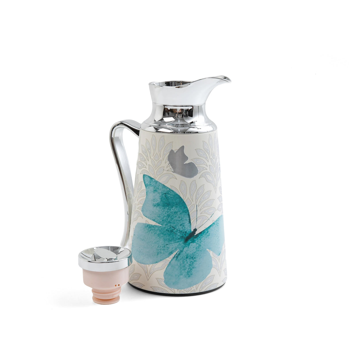 Veloura - Vacuum Flask / Thermos - Blue & Silver