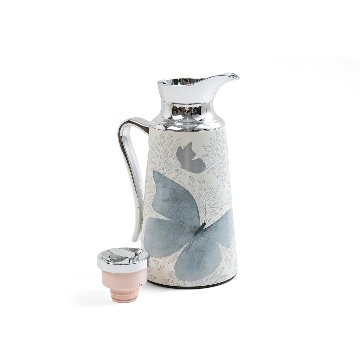 Veloura - Vacuum Flask / Thermos - Grey & Silver