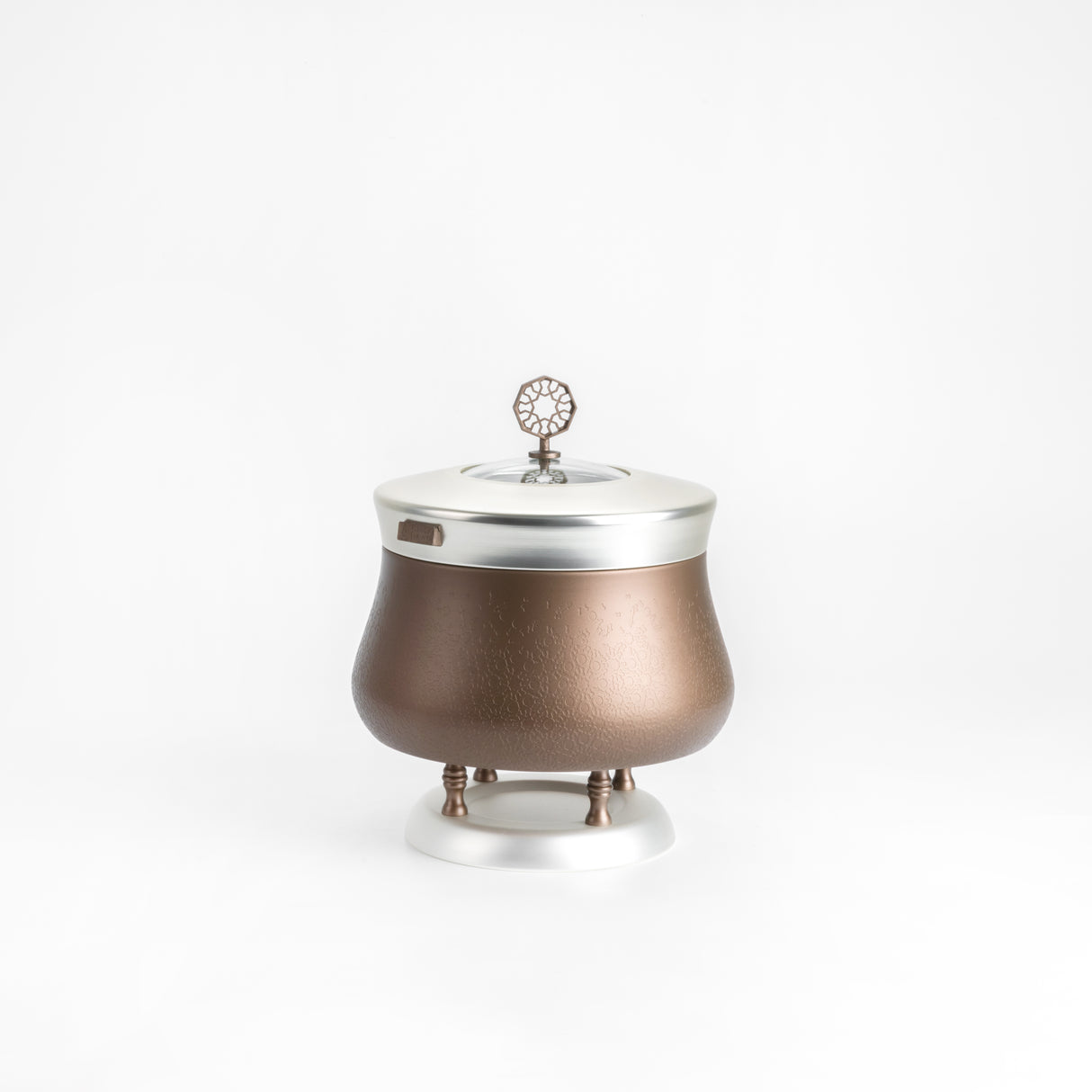Nourhan - 2.5 Liters Chafer - Bronze & Silver