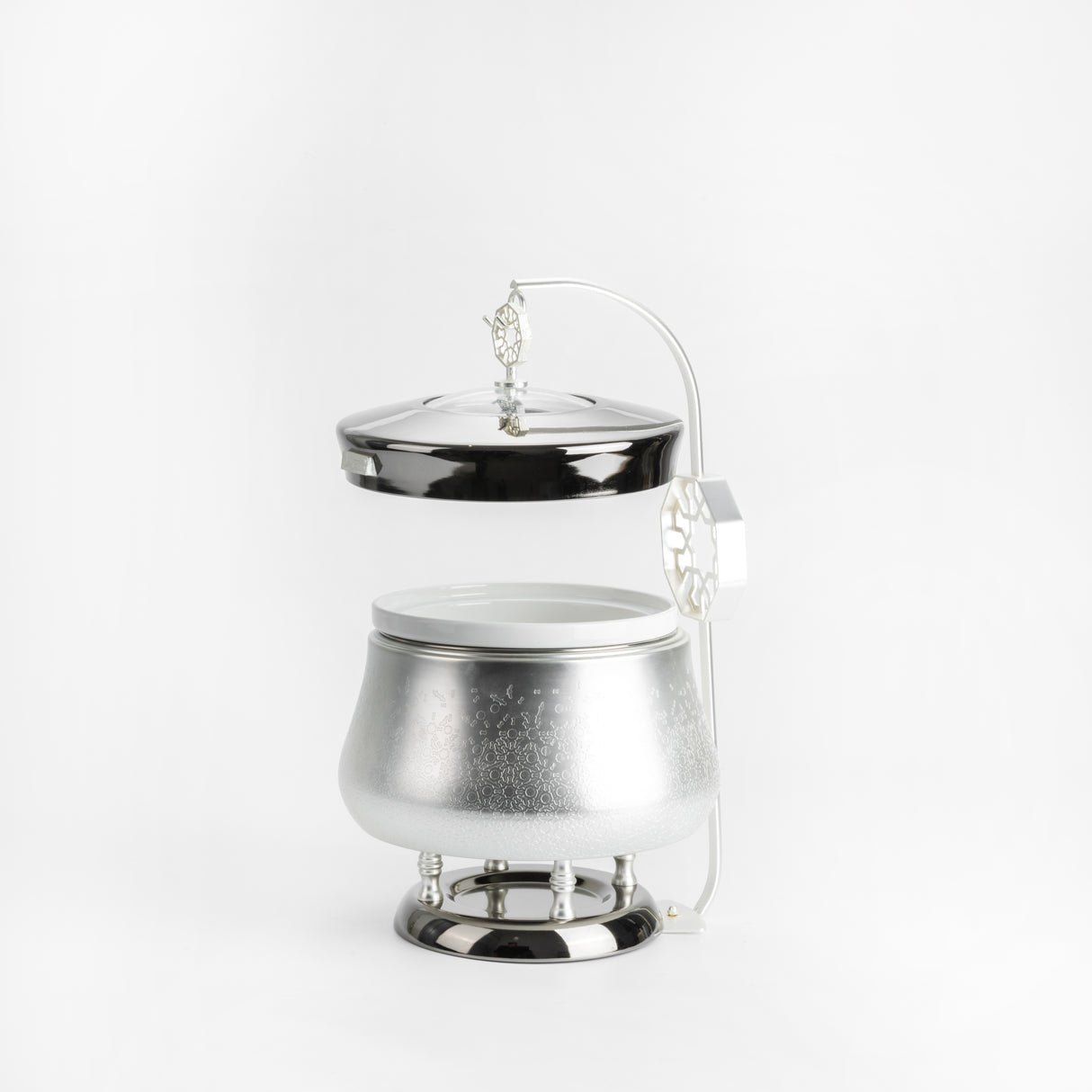 Nourhan - 2.5 Liters Chafer - Silver