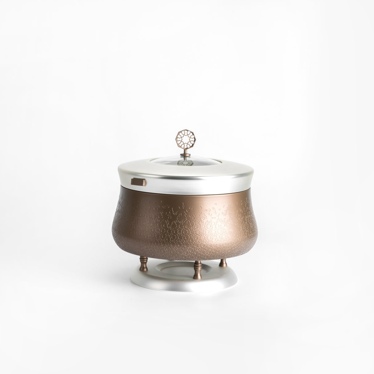 Nourhan - 4 Liters Chafer - Bronze & Silver