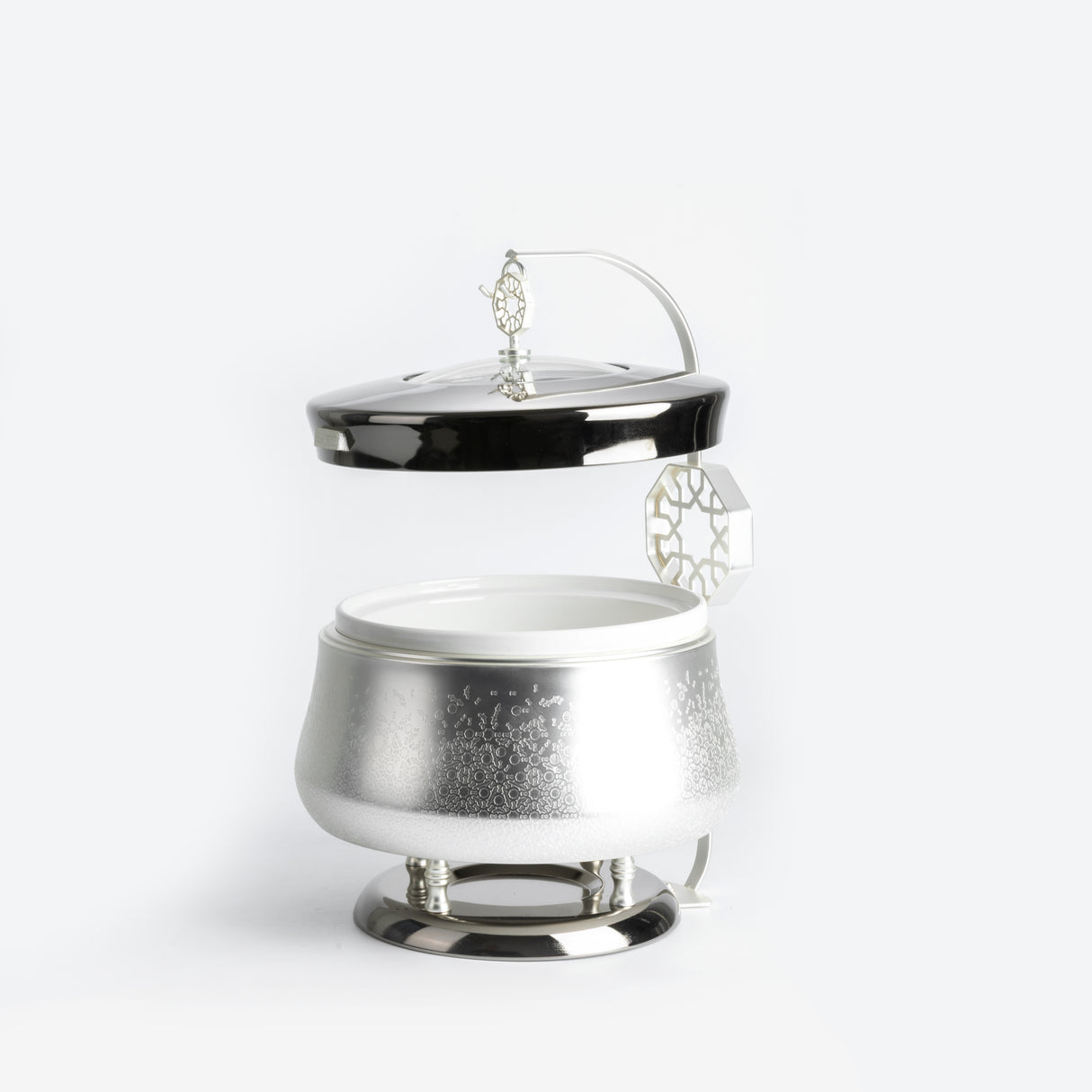 Nourhan - 4 Liters Chafer - Silver