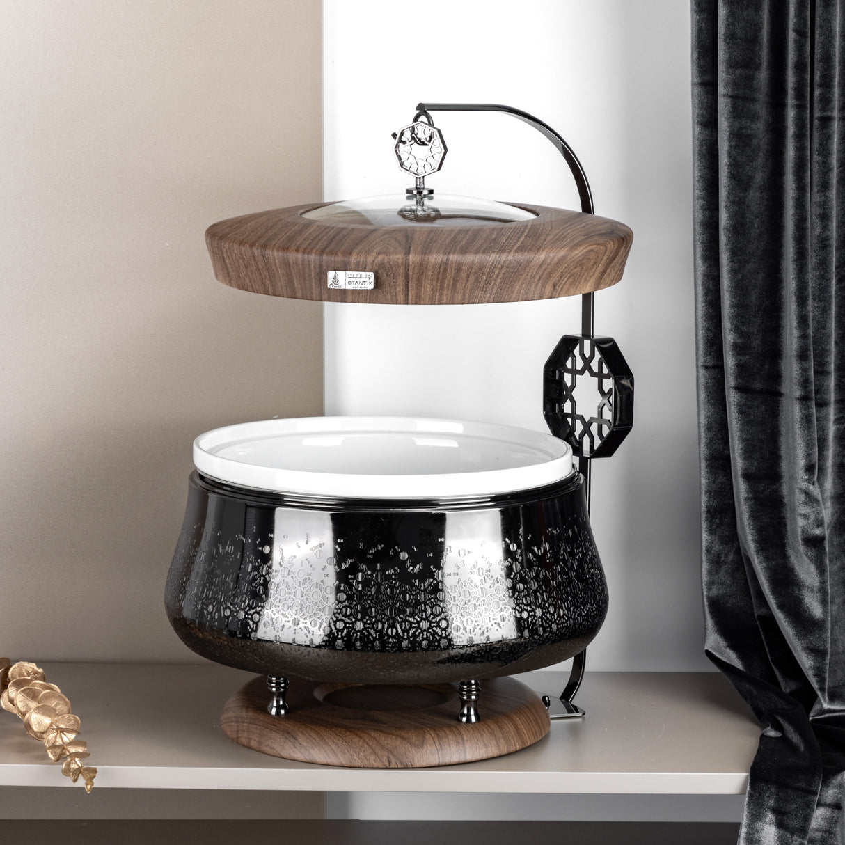 Nourhan - 6 Liters Chafer - Black Walnut