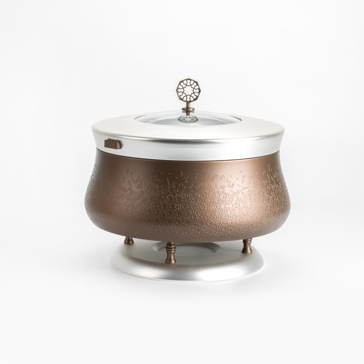 Nourhan - 6 Liters Chafer - Bronze & Silver