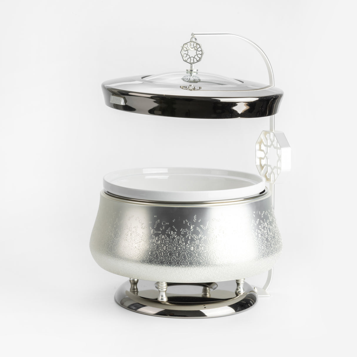 Nourhan - 6 Liters Chafer - Silver