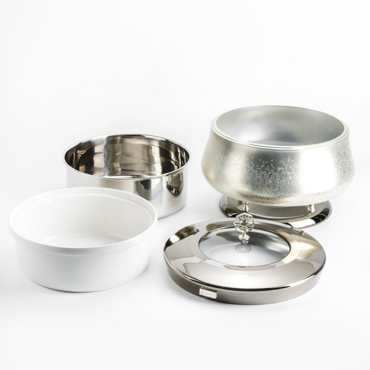 Nourhan - 6 Liters Chafer - Silver