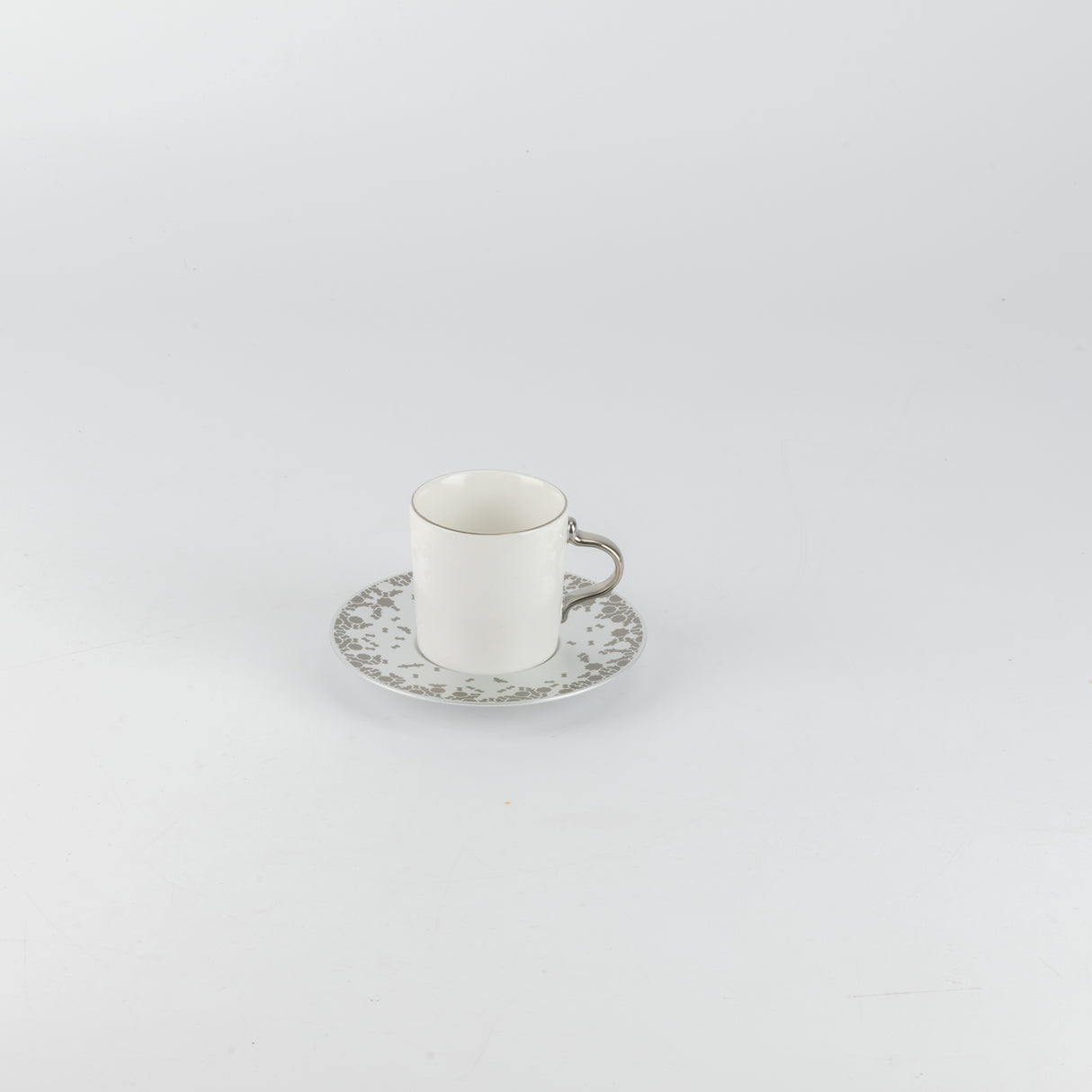 Nourhan - Espresso/Turkish Coffee Set (12-Pc) - Silver