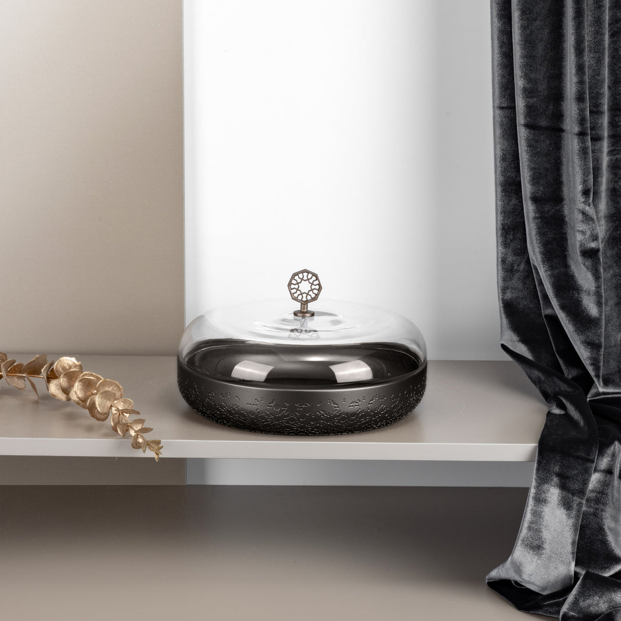 Nourhan - Large Canister - Black Walnut