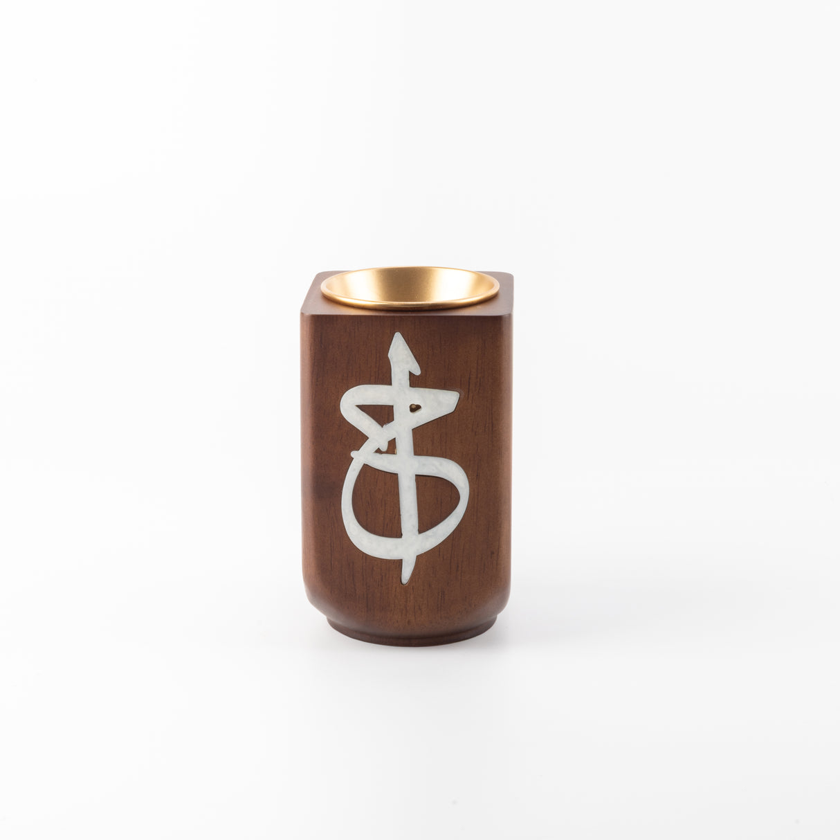 Sidrah - Incense Burner - Walnut Gold