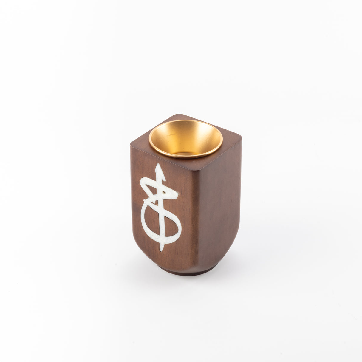 Sidrah - Incense Burner - Walnut Gold