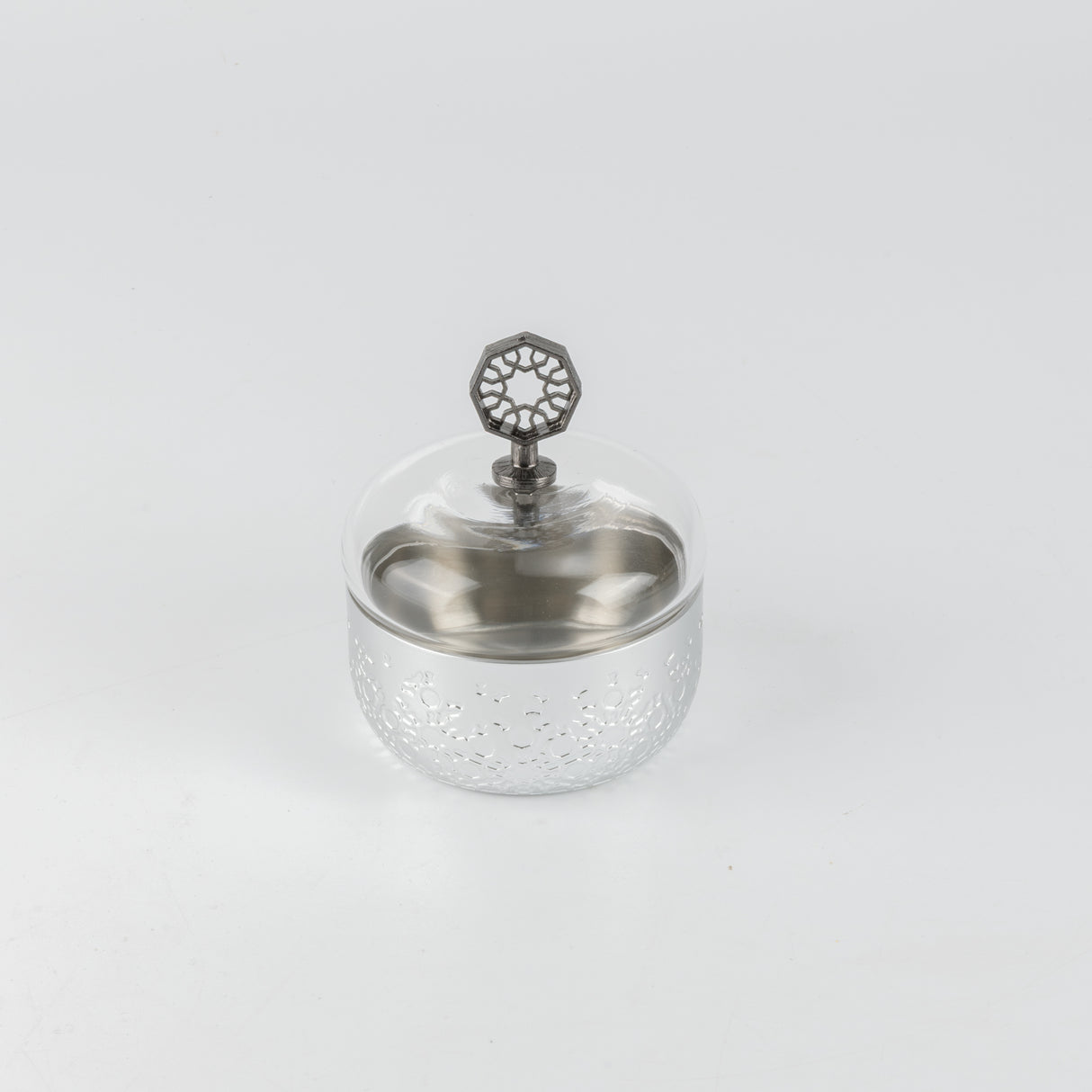 Octara - Serving Tray - Orange & Silver