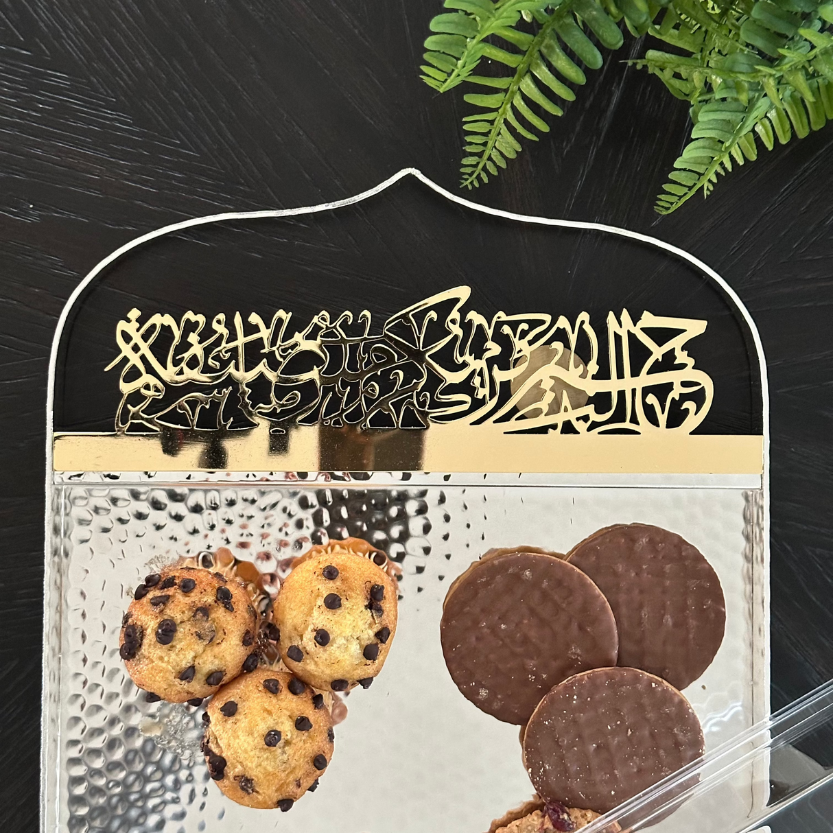 Exclusive - Elegance 20" Display Tray- silver