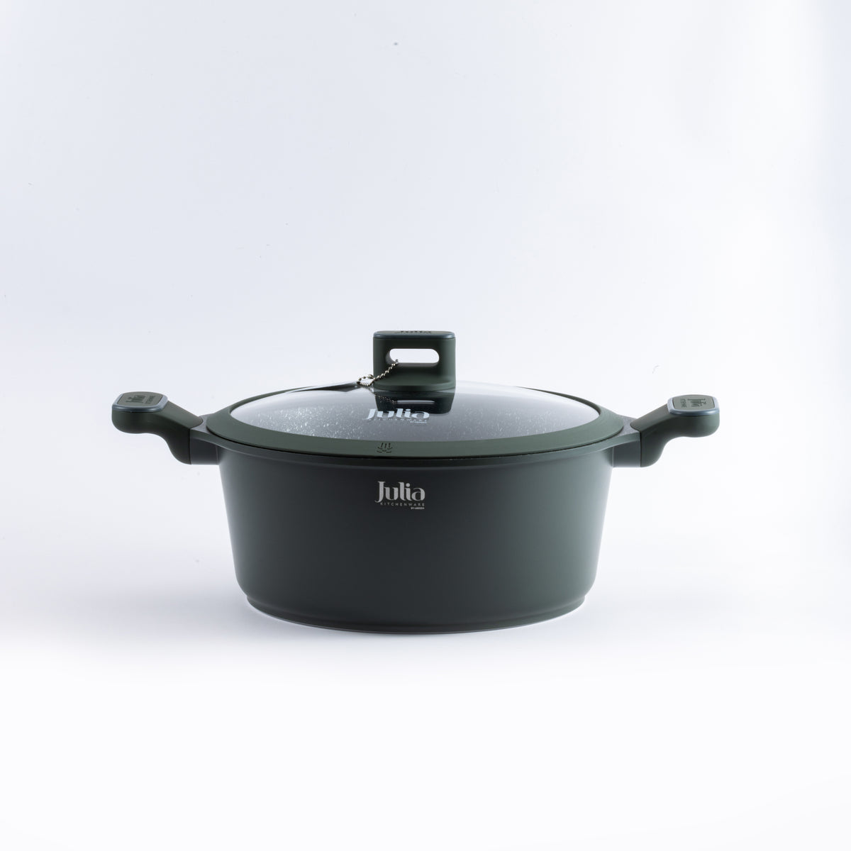 Julia Elite Pro 11" Nonstick Cooking Pot with Lid – Green