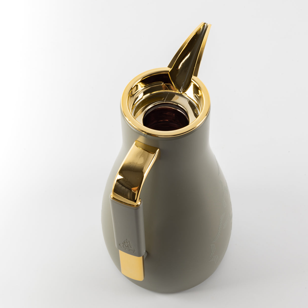 Octara - Vacuum Flask / Thermos (Set of 2)- Grey & Gold