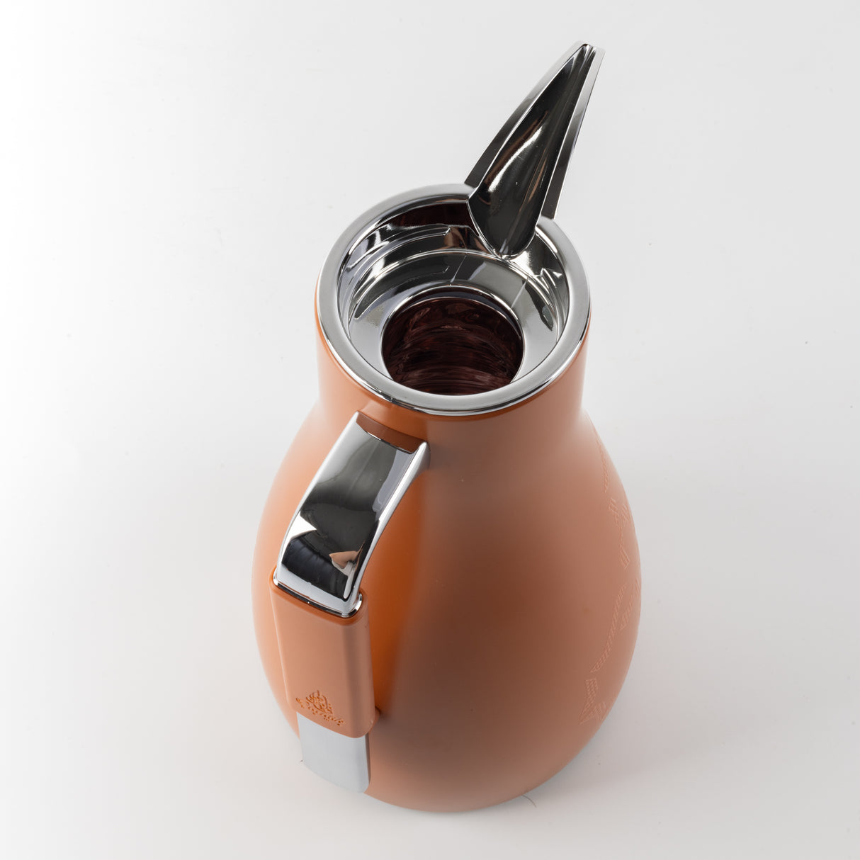 Octara - Vacuum Flask / Thermos (Set of 2)- Orange & Silver