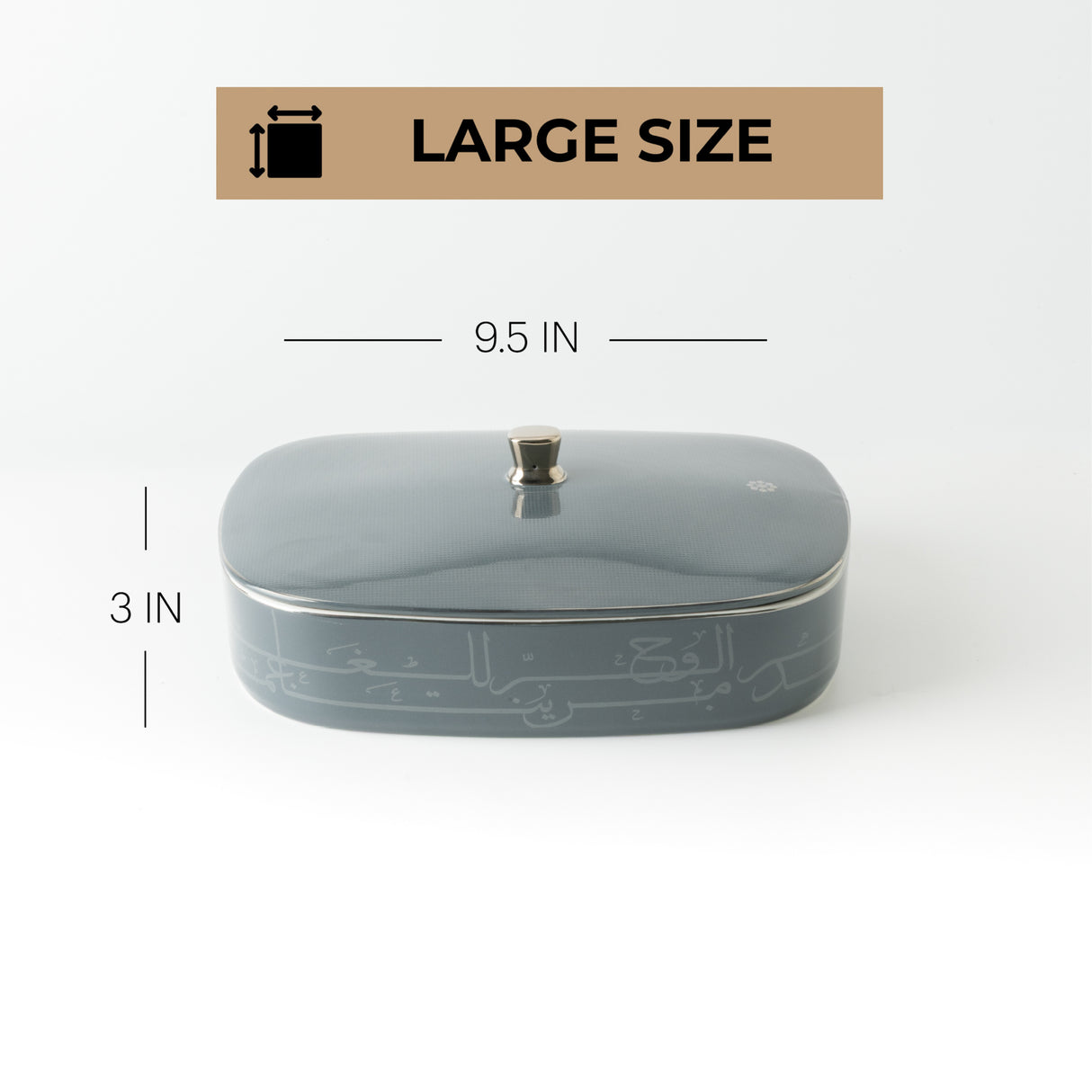 Mirral Canister Duo - Dark blue & Silver