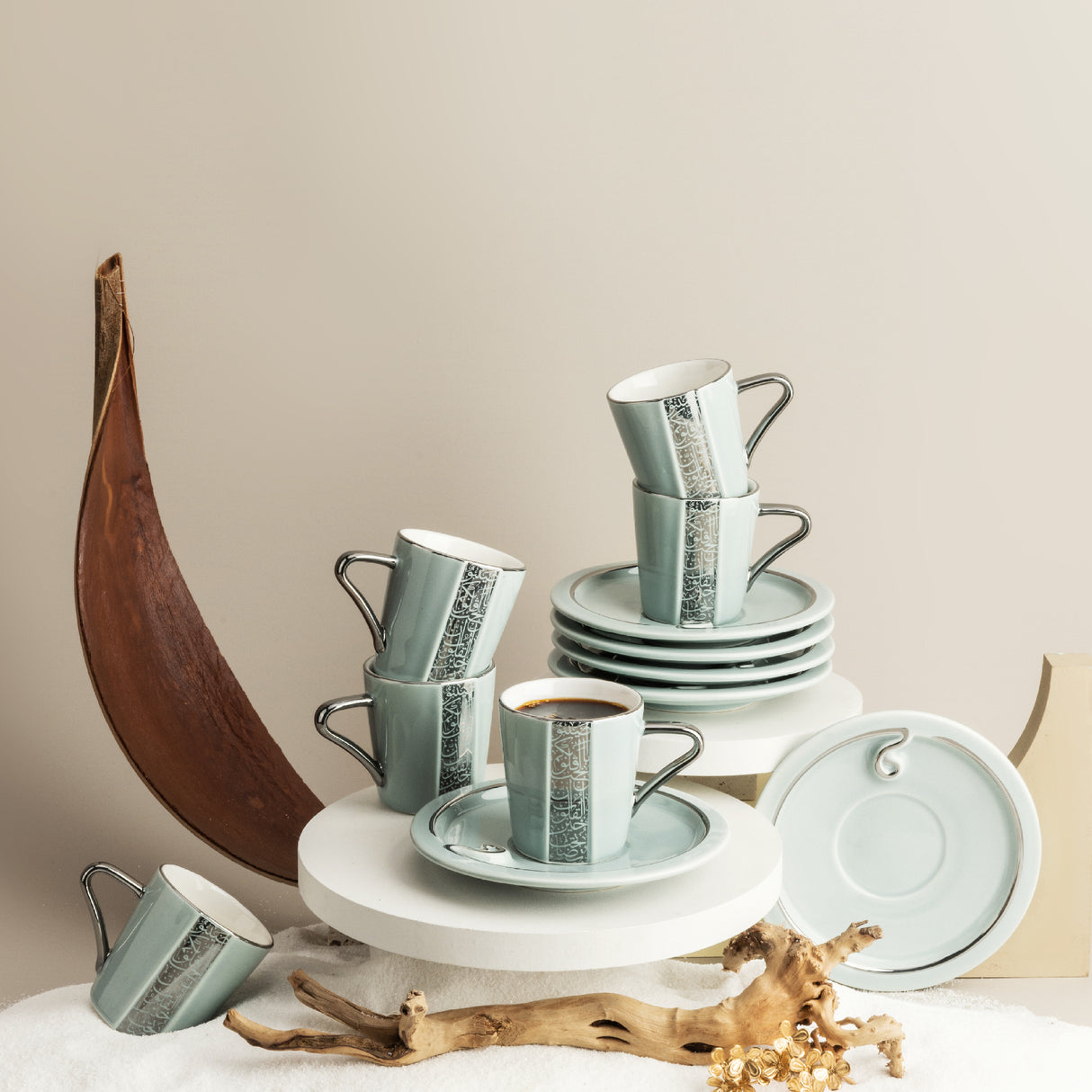 Noor Serving Bundle - in Blue