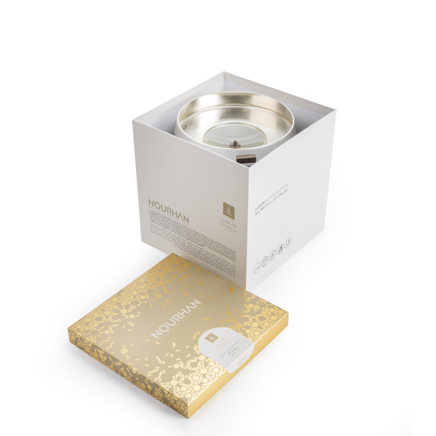 Nourhan - 2.5 Liters Chafer - Silver