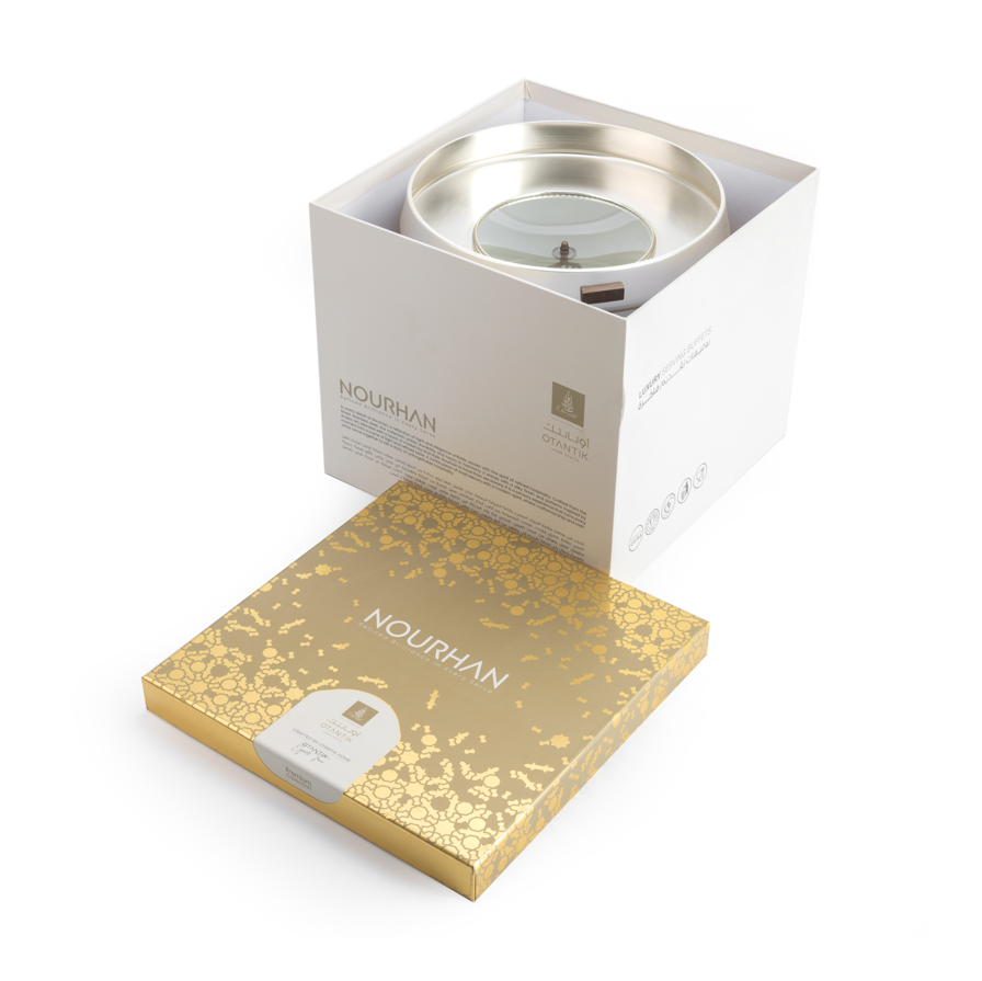 Nourhan - 4 Liters Chafer - Silver